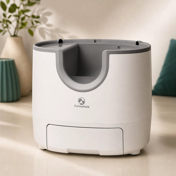 Maison Féline Pure - Litière Automatique Autonettoyante pour Chat
