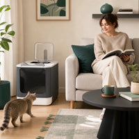 Maison Féline Séléna - Maison de Toilette Fermée pour Chat 2