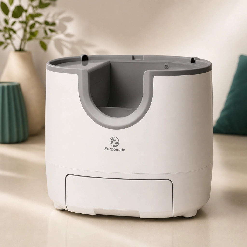 Litière automatique autonettoyante pour chat – Pure – Maison Féline