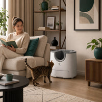 Maison Féline Pure - Litière Automatique Autonettoyante pour Chat 2