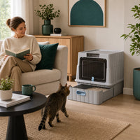 Maison Féline Orion XL - Maison de Toilette Grand Format pour Chat 2