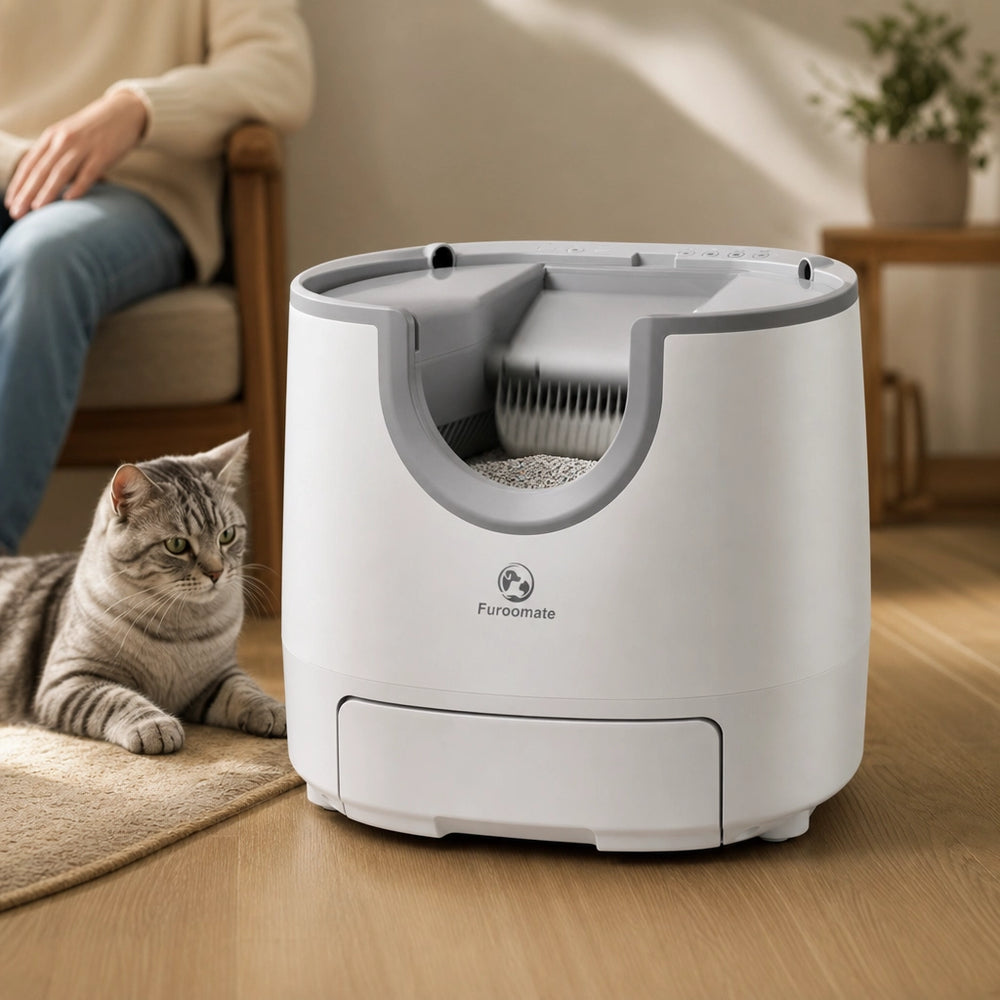 Litière automatique autonettoyante pour chat – Pure – Maison Féline 3