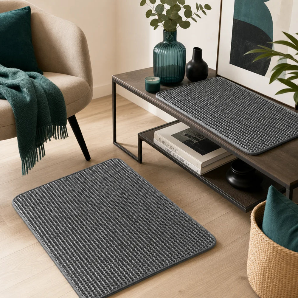 Maison Féline Trace - Tapis de Sortie de Litière pour Chat 4